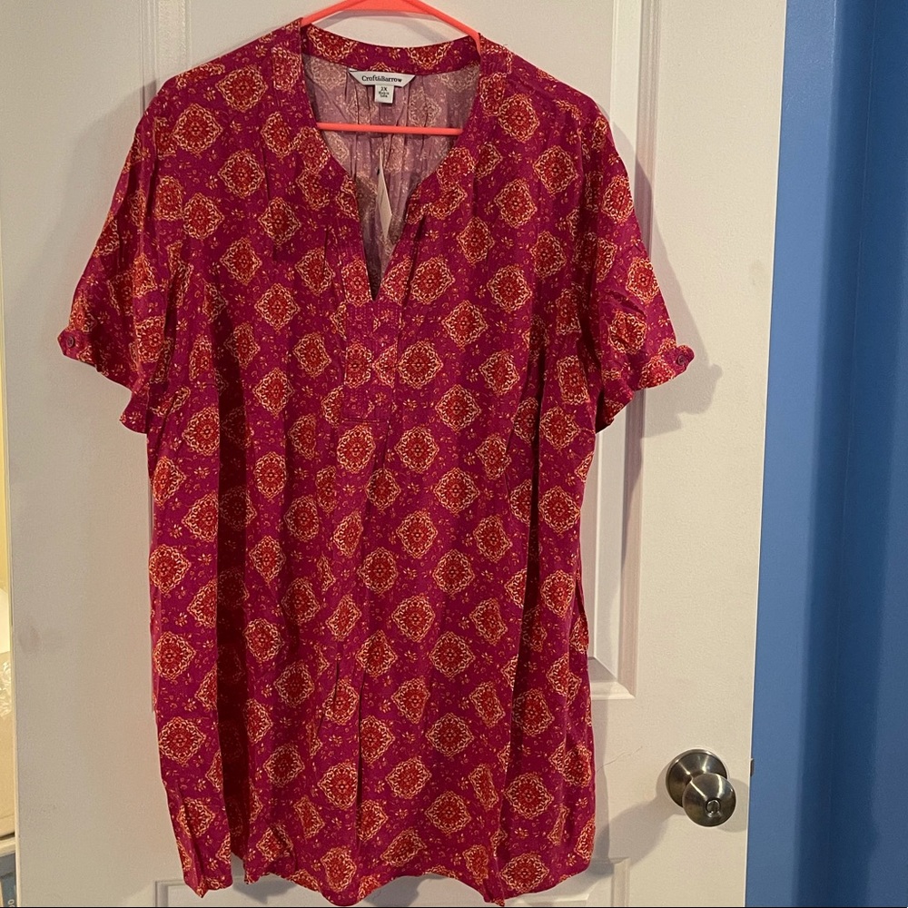Croft & Barrow Pink Shirt